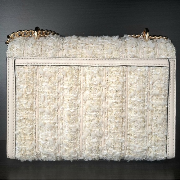MICHAEL Michael Kors Whitney Cream Tweed Shoulder Bag - Picture 4 of 10